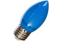 Светодиодная лампа FERON 1W 230V E27 синий, LB-376 25925
