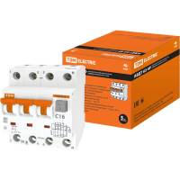 Автоматический выключатель дифференциального тока TDM АВДТ 63 4P C16 300мА SQ0202-0025