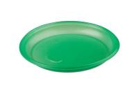 Десертная пластиковая тарелка EUROHOUSE, 6 шт, d 170 мм, зеленая 13489