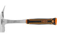 Молоток кровельщика NEO Tools 600 г цельнокованый 25-102