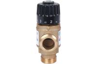 Термостатический смесительный клапан STOUT 3/4 НР, 20-43°С, KV 1.6 SVM-0120-164320
