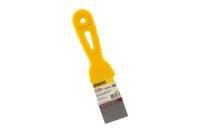 Фасадный шпатель (40 мм, нержавеющая сталь, желтая ручка) Biber МАСТЕР 35171 тов-175998