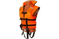 Спасательный жилет КОВЧЕГ Хобби, L-XL/50-52, до 85 кг, оранжевый/камуфляж 725301118
