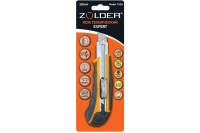 Технический нож ZOLDER Expert с самозарядными лезвиями, 18 мм, 8 лезвий 7003