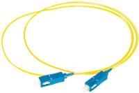 Монтажный волоконно-оптический шнур NIKOMAX желтый, 1м, уп-ка 2шт. NMF-PT1S2C0-SCU-XXX-001-2