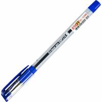 Масляная шариковая ручка STAFF Manager OBP-274, синяя, корпус прозрачный, узел 0.7 мм 0.35 мм 142986