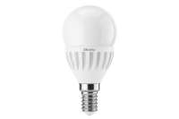 Комплект из 3 светодиодных ламп Sholtz шар 11Вт E14 4200К G45 175-265В, керамика + пластик LEB3050T