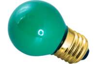 Лампа-шар для украшения NEON-NIGHT диаметр, цоколь e27, 10 Вт зеленая 401-114