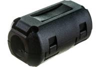 Ферритовый фильтр LANMASTER на шнур питания 3х1.5 мм2 с защелкой, черный LAN-FF-1.50-BK