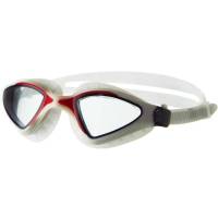 Очки для плавания ATEMI силикон, белые/красные, N8501 00000136565