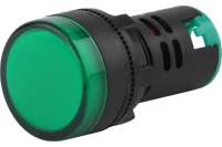 Лампа ЭРА AD22DS(LED)матрица, d22мм, зеленый, 24В, AC/DC, 10/1000/12000 Б0045611