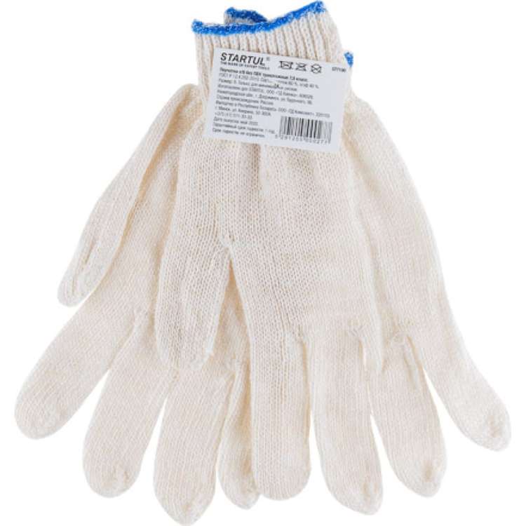 Хлопчатобумажные перчатки STARTUL р. 9 ST7190