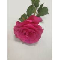 Искусственный цветок Удачный Сезон Роза 71 см, ярко-розовый RO003