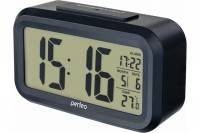 Часы-будильник PERFEO Snuz чёрный PF-S2166 время температура дата 30 013 215