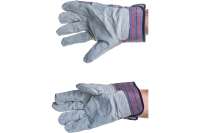 Спилковые комбинированные перчатки ZOLDER, размер 10.5, DH004