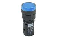 Светосигнальная арматура IEK AD-16DS 240В синий AC ИЭК BLS10-ADDS-230-K07-16