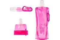 Складная бутылка для воды Beroma розовая 07807971