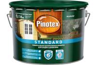 Универсальная декоративная пропитка для защиты древесины PINOTEX STANDARD (база под колеровку; 9 л) 5270612