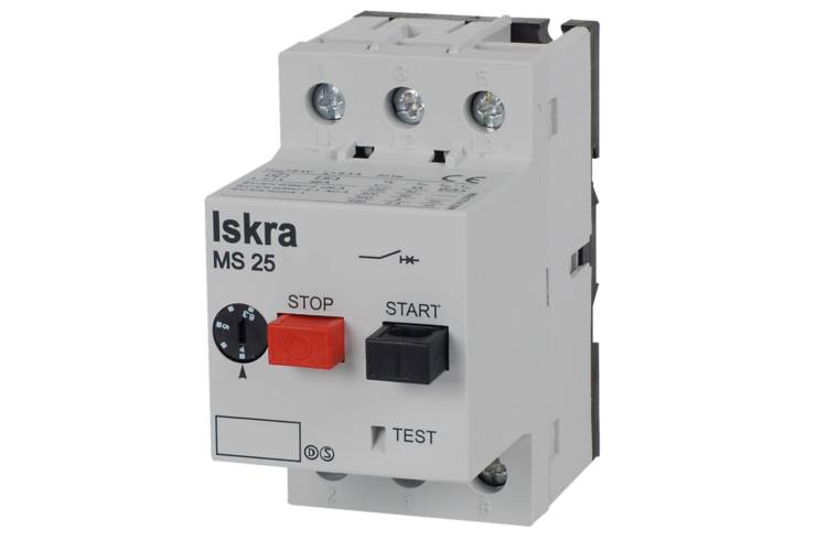 Автоматический выключатель защиты двигателя Iskra MS25-1.6 УТ-00019741