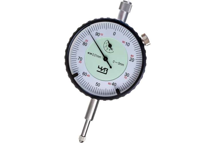 Индикатор часового типа (0-5 мм, 0.01 мм, без ушка) ЧИЗ 45731