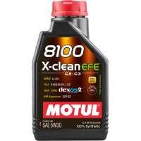 Моторное масло 8100 X-clean EFE 5W30 1 л MOTUL 109470