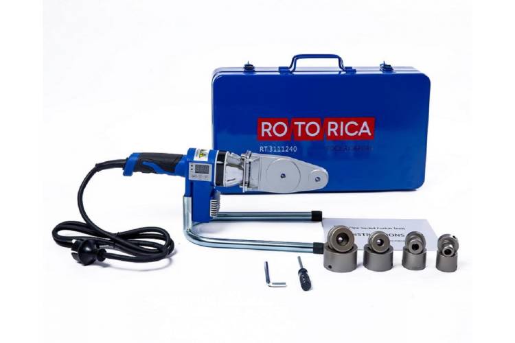 Раструбный сварочный аппарат ROTORICA Rocket Welder 40 Blue серия Top RT.3111240