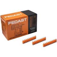 Гвозди Fedast 3.0х19 мм для монтажного пистолета с кованым наконечником Bullet point без баллона fd3019mgbp