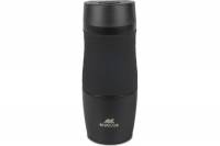Термокружка RIVACASE BM Vacuum travel mug, black matt, 0.38л 90345
