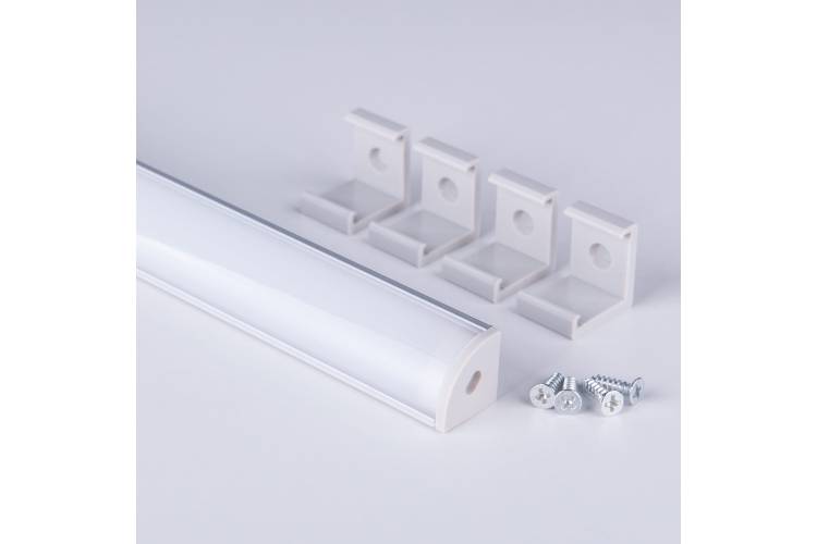 Угловой алюминиевый профиль Elektrostandard LL-2-ALP008 для LED ленты (под ленту до 10mm) a041813