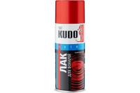 Лак для тонировки фар KUDO красный KU-9022