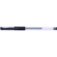Гелевая ручка DOLCE COSTO прозрачный корпус, с рез. держателем, черная, 0,5 мм, 50 шт D00222