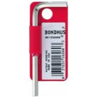 Шестигранный хромированный ключ BONDHUS 17.0 мм, 156х61 мм 16286
