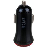 Автомобильное зарядное устройство TDM АЗУ 1, 2.1 А, 1 USB, черный SQ1810-0201