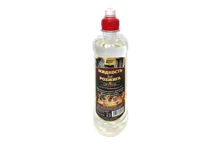 Жидкость для розжига Домашний Сундук Кристалл Чистый парафин, 0.5 л ДС-228
