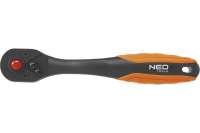 Трещоточный ключ (изогнутый, 1/2 дюйма, 250 мм) NEO Tools 08-511