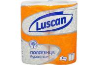 Бумажные полотенца Luscan 2 слоя, белые, 2 рулона по 17 метров 1130764