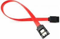 Интерфейсный кабель Cablexpert SATAIII 30см 7pin/7pin защелка пакет CC-SATAM-DATA-0.3M