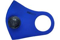 Многоразовая неопреновая защитная маска HIGH SAFETY с клапаном, синий, L/XL, HS-M01-KBL-LXL1