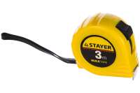 Рулетка STAYER МASTER MaxTape, пластиковый корпус, 3м/16мм 34014-03-16