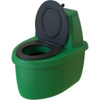 Торфяной туалет Rostok Комфорт зелёный 2042.0000.406.000