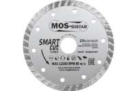 Круг алмазный Turbo Smart Cut Умный рез (125х2.2х7х22.23 мм) МОS-DISTAR SC7MD12522