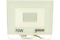 Светодиодный прожектор Gauss LED 70W 4900lm IP65 6500К белый 613120370