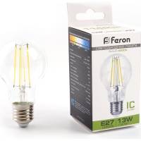 Cветодиодная лампа FERON lb-613 e27 13w 4000k, 38240