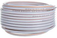 Коаксиальный кабель ЭРА SAT 20 М, 75 Ом, Cu/, PVC, цвет белый Б0044619