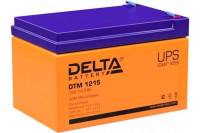 Батарея аккумуляторная Delta DTM 1215
