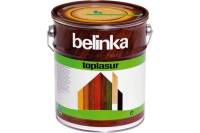 Лазурное покрытие для защиты древесины Belinka TOPLASUR 72 санториново-синий 1л 51272