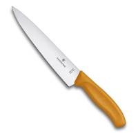 Разделочный нож Victorinox лезвие 19 см, оранжевый, в картонном блистере, 6.8006.19L9B