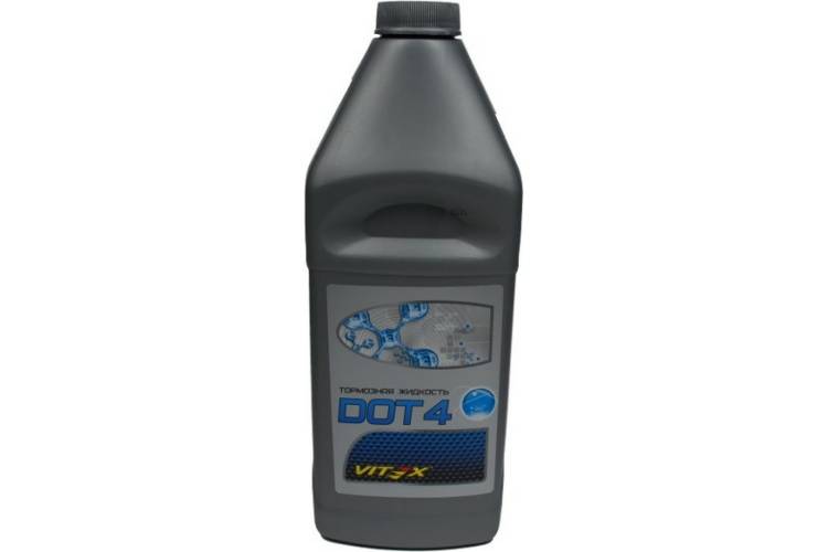 Тормозная жидкость VITEX ДОТ-4 910 г V800411