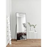 Напольное зеркало TODA ALMA в полный рост, 161x60 см, цвет рамы - черный nap 1610600bl NAP1600600BL