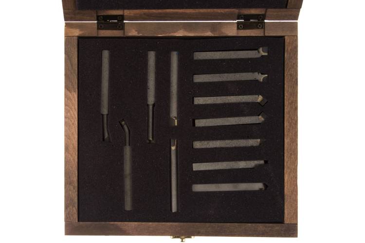 Набор резцов c твердосплавными напайками (12 шт; 8x8 мм; Т5К10) MetalMaster 17668